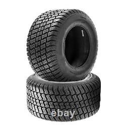 20x10-8 Lawn Mower Tires 20x10x8 4PR Heavy Duty Tubeless Replacement Tyres Set 2