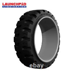 21x7x15 Tires Super Solid IDL Press-on Forklift Heavy Duty Traction Tire