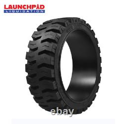 22X8X16 Tires Wide Track Solid Forklift Heavy Duty Press-on Traction Tire