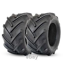 23x10.50-12 23x10.5x12 Lawn Mower Tires 6PR Heavy Duty Tubeless Turf Tyres Set 2