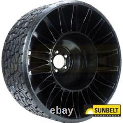 24x12N12 X-Tweel, 0.67 Offset Black Tire 5 Lug