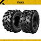 2pcs 18x9.5-8 Atv Tires 4ply Utv Tire 18x9.5x8 Heavy Duty All Terrain Tyre Z-124