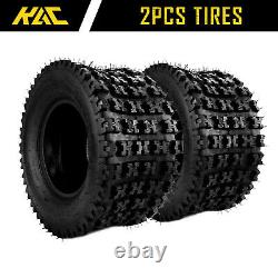 2PCS 20x10-10 ATV Tires 20x10x10 4PR Heavy Duty All Terrain For Lawn Mower Golf