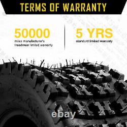 2PCS 20x10-10 ATV Tires 20x10x10 4PR Heavy Duty All Terrain For Lawn Mower Golf