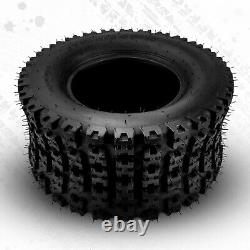 2PCS 20x10-10 ATV Tires 20x10x10 4PR Heavy Duty All Terrain For Lawn Mower Golf