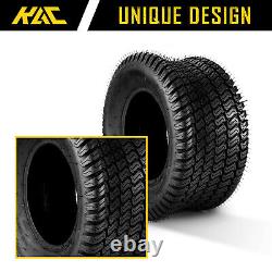 2PCS 20x10-10 Lawn Mower Tires 4Ply Heavy Duty 20x10-10 Garden Tractor Tubeless