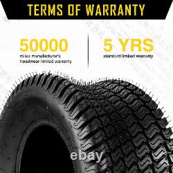 2PCS 20x10-10 Lawn Mower Tires 4Ply Heavy Duty 20x10-10 Garden Tractor Tubeless