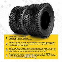 2PCS 20x10-10 Lawn Mower Tires 4Ply Heavy Duty 20x10-10 Garden Tractor Tubeless