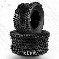 2PCS 20x10-10 Lawn Mower Tires 4Ply Heavy Duty 20x10-10 Garden Tractor Tubeless