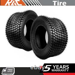 2PCS 23x10.5-12 Lawn Mower Tires 4Ply Heavy Duty 23x10.5 Garden Tractor Tubeless