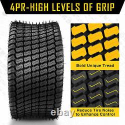 2PCS 23x10.5-12 Lawn Mower Tires 4Ply Heavy Duty 23x10.5 Garden Tractor Tubeless