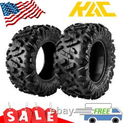 2PCS 25x10-12 ATV Tires 6Ply Tire 25x10x12 Heavy Duty All Terrain Tyre Z-199-1