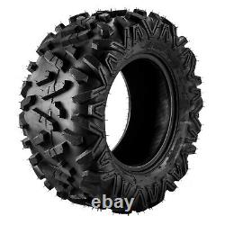 2PCS 25x10-12 ATV Tires 6Ply Tire 25x10x12 Heavy Duty All Terrain Tyre Z-199-1