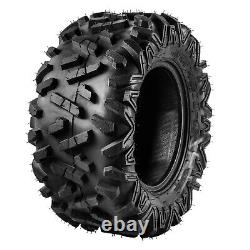 2PCS 25x10-12 ATV Tires 6Ply Tire 25x10x12 Heavy Duty All Terrain Tyre Z-199-1