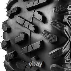 2PCS 25x10-12 ATV Tires 6Ply Tire 25x10x12 Heavy Duty All Terrain Tyre Z-199-1