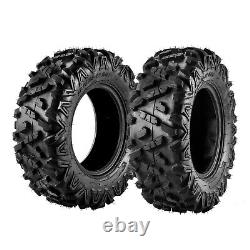 2PCS 25x8-12 ATV Tires 6Ply UTV Tire 25x8x12 Heavy Duty All Terrain Tyre Z-199-1
