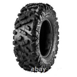 2PCS UTV ATV Tires 25x8-12 6Ply 25x8x12 All Terrain Heavy Duty Tyre Off Road