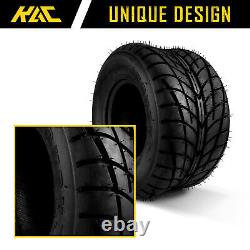 2pc 18x9.50-8 4 Ply Tires Tubeless 18x9.5x8 Heavy Duty For Tractor Lawn Mower