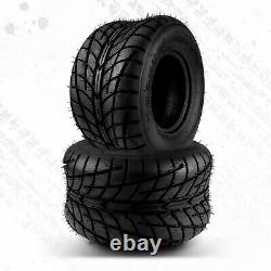 2pc 18x9.50-8 4 Ply Tires Tubeless 18x9.5x8 Heavy Duty For Tractor Lawn Mower