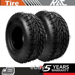 2pc 19X7-8 ATV 4 Ply Tires 19X7X8 4PR Heavy Duty All Terrain For Lawn Mower Golf