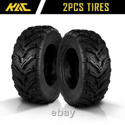 2pc 6 Ply 25x8-12 ATV UTV Mud Tires 25x8x12 Z-120 All Terrain Heavy Duty 25x8 12