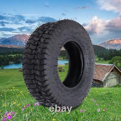 2pcs 16x6.50-8 Tires Heavy Duty 4Ply Tubeless Garden Tractor Tyre