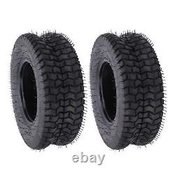 2pcs 16x6.50-8 Tires Heavy Duty 4Ply Tubeless Garden Tractor Tyre