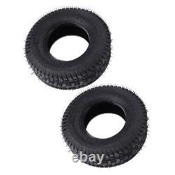 2pcs 16x6.50-8 Tires Heavy Duty 4Ply Tubeless Garden Tractor Tyre