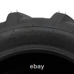2pcs 24x12-12 Lawn Mower Super Lug Tires 6 Ply Heavy Duty 24x12x12 Tubeless