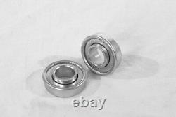 3/4 ID X 1 3/8 OD Heavy Duty Flanged Ball Bearing withBlack Seal Qty 100