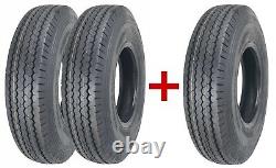 3 New Zeemax Heavy Duty Trailer Tires ST205/90D15 / 7.00-15 Bias 8 PR 11066