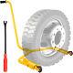 300 Lb Truck Tire Lifting Dolly Tool Heavy Duty Steel Universal Rotatable Caster