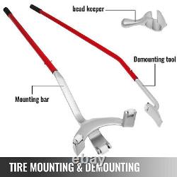 3pcs Tire Changer Mount Demount Bead Tool Steel Pipe Clamp Heavy Duty