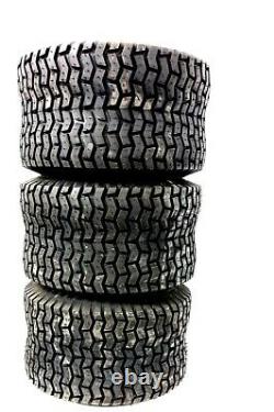 3pk Heavy Duty 4 Ply Tyres 13 650 6 Lawn Mower Tires 13x6.50-6 Turf