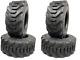 4 (four) 12-16.5 Skid Steer Tires 12 Ply Rating 12x16.5 For Case Caterpillar