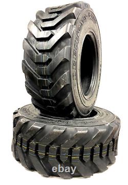 4 (FOUR) 12-16.5 Skid Steer Tires 12 ply rating 12X16.5 For Case Caterpillar