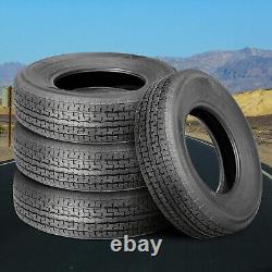 4 ST235/80R16 Trailer Tires Radial 235 80 16 Heavy Duty 10PR Tubeless 235/80/16