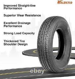 4 ST235/80R16 Trailer Tires Radial 235 80 16 Heavy Duty 10PR Tubeless 235/80/16