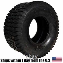 4PK 13x6.50-6 Turf Lawn Mower Tires Heavy Duty 4 PLY Tires 13 650 6