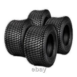 4pc 23x10.5-12 4 Ply Tires 23x10.5x12 Heavy Duty For Z-160 Lawn Mower Golf Cart