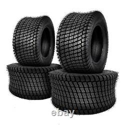 4pc 23x10.5-12 4 Ply Tires 23x10.5x12 Heavy Duty For Z-160 Lawn Mower Golf Cart