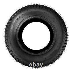 4pc 23x10.5-12 4 Ply Tires 23x10.5x12 Heavy Duty For Z-160 Lawn Mower Golf Cart