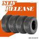 4x 10pr Trailer Tires 20.5x8-10 20.5x8x10 205/65-10 Street Road Tyres Heavy Duty