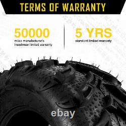 6Ply 25x8-12 ATV Tires 25x8x12 All Terrain Heavy Duty 25x8 12 For Lawn Mower