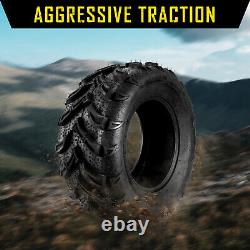 6Ply 25x8-12 ATV Tires 25x8x12 All Terrain Heavy Duty 25x8 12 For Lawn Mower