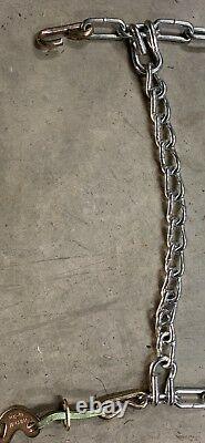 8MM Extra Thick Heavy Duty Tire Chains 33x12.50R17LT 33x12.50R18LT 55-2-4