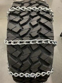 8MM Extra Thick Heavy Duty Tire Chains 38x13.50R18LT 38x13.50R24LT 55-1-3
