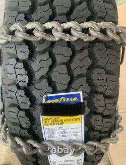 9.5mmUSA LT275/65R20 SPECIAL ORDER EXTRA THICK CAM TIRE CHAINS 11+6
