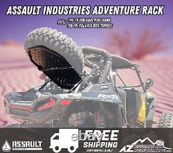 Assault Industries Adventure Spare Tire Rack 14-20 Polaris RZR XP 1000 & Turbo
