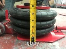 Auto Body Tire shop Triple Bag Air Go Jack 6600 LBS Quick Lift Heavy Duty HAWAII
